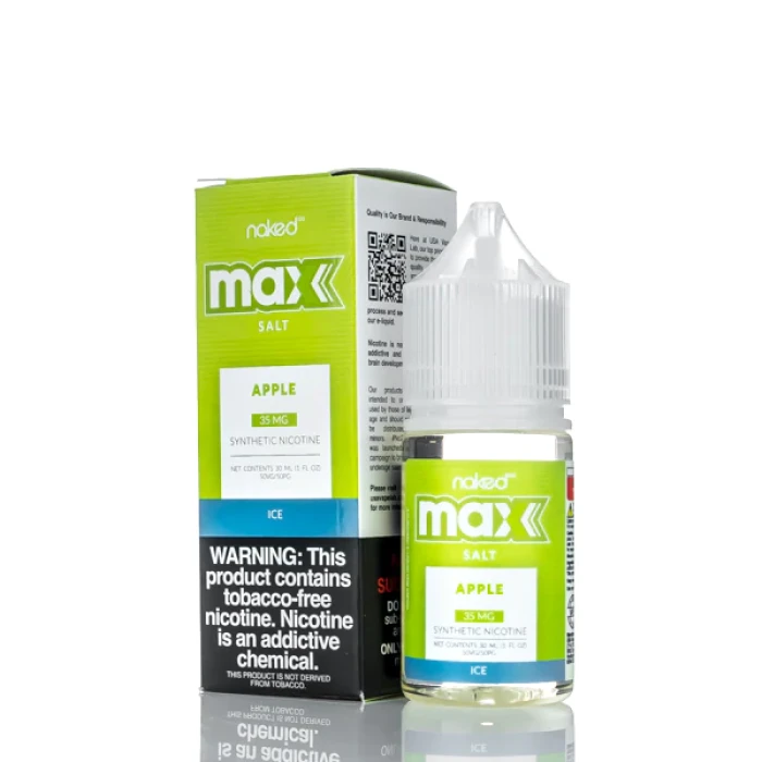 NAKED NKD 100 TFN MAX SALT - APPLE ICE - 30ML
