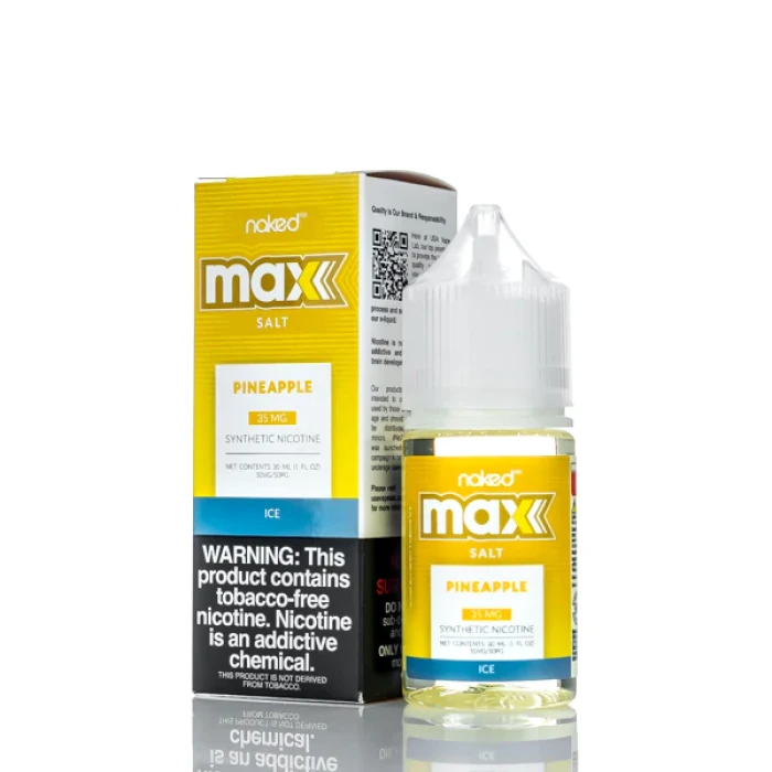 NAKED NKD 100 TFN MAX SALT - PINEAPPLE ICE - 30ML