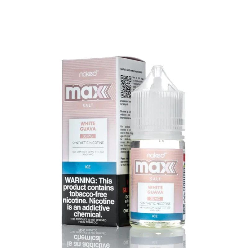 NAKED NKD 100 TFN MAX SALT - WHITE GUAVA ICE - 30ML