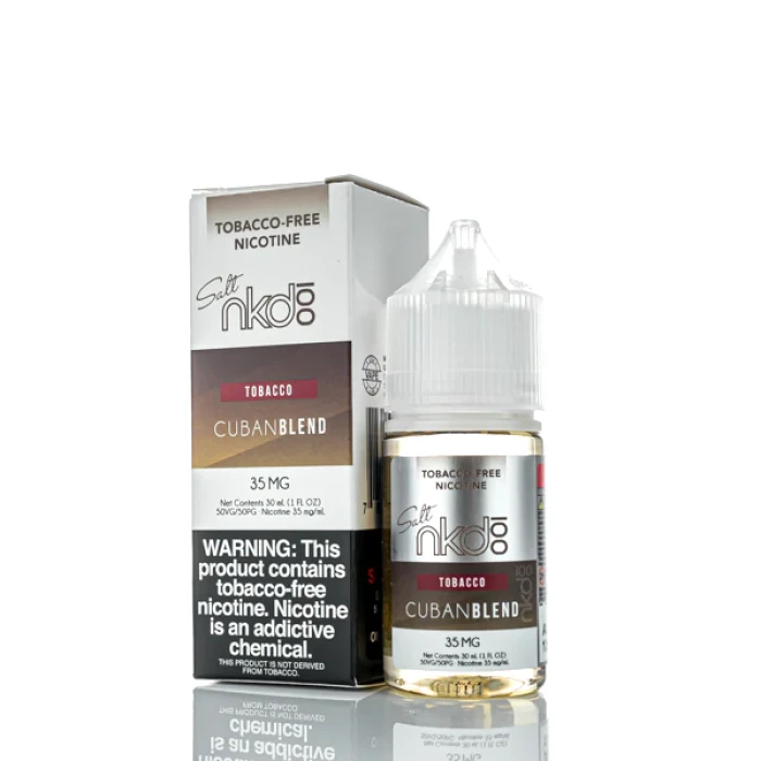 NAKED NKD 100 TFN SALT - CUBAN BLEND - 30ML