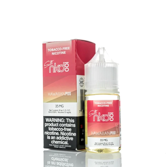 NAKED NKD 100 TFN SALT - HAWAIIAN POG - 30ML NAKED NKD 100 TFN SALT - HAWAIIAN POG - 30ML