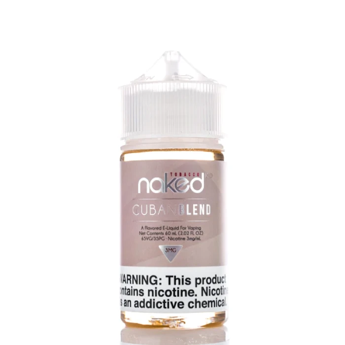 Naked NKD 100 Tobacco - Cuban Blend - 60ml