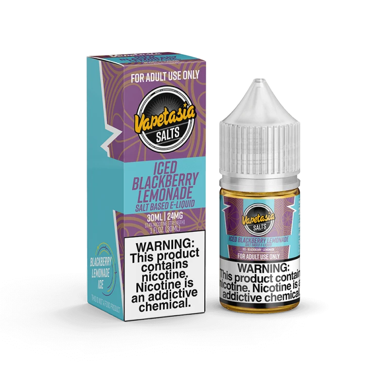 Vapetasia E-Juice Salts - Iced Blackberry Lemonade - 30ml Vapetasia E-Juice Salts - Iced Blackberry Lemonade - 30ml