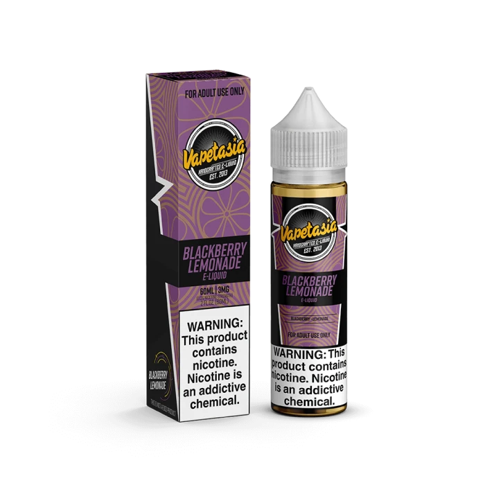 VAPETASIA ELIQUID - BLACKBERRY LEMONADE - 60ML