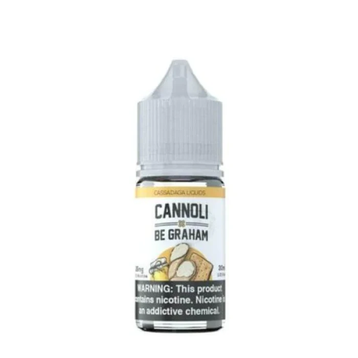 CASSADAGA SALT - CANNOLI BE GRAHAM - 30ML CASSADAGA SALT - CANNOLI BE GRAHAM - 30ML