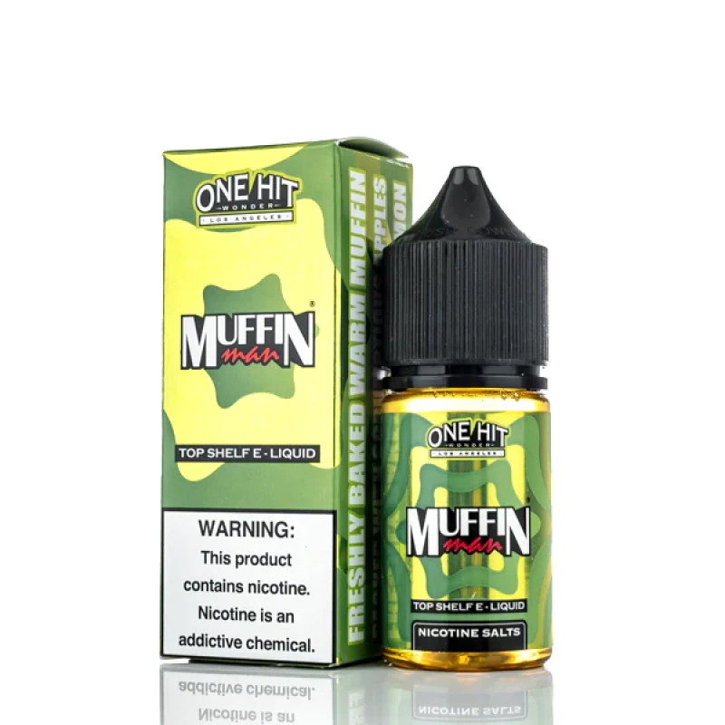 ONE HIT WONDER NIC SALTS - MUFFIN MAN - 30ML ONE HIT WONDER NIC SALTS - MUFFIN MAN - 30ML