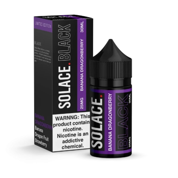 SOLACE BLACK SALTS - BANANA DRAGONBERRY - 30ML SOLACE BLACK SALTS - BANANA DRAGONBERRY - 30ML