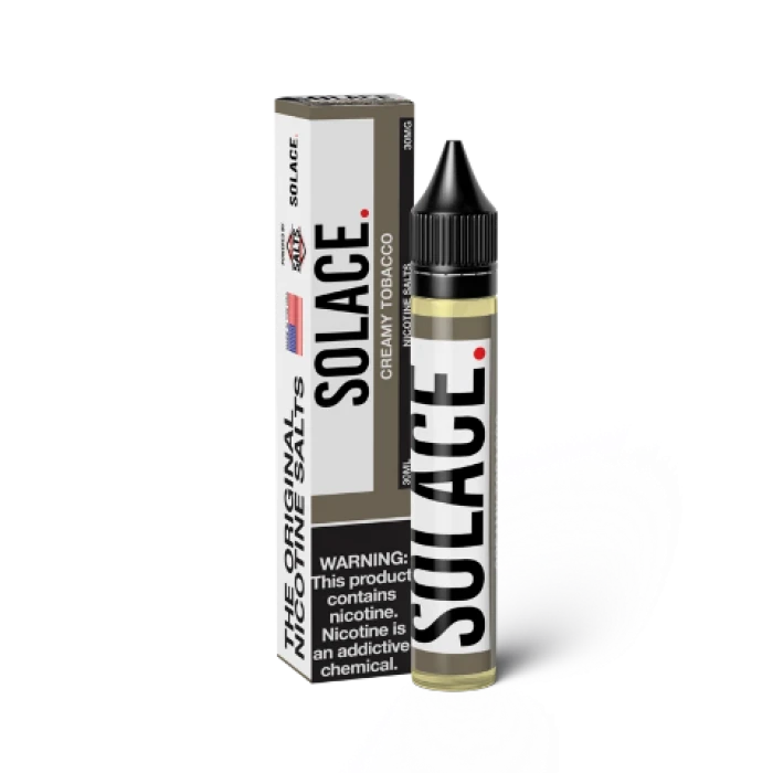 SOLACE SALTS - CREAMY TOBACCO - 30ML