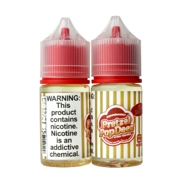 STEEP VAPORS SALT - POP DEEZ PEPPERMINT PRETZEL - 30ML