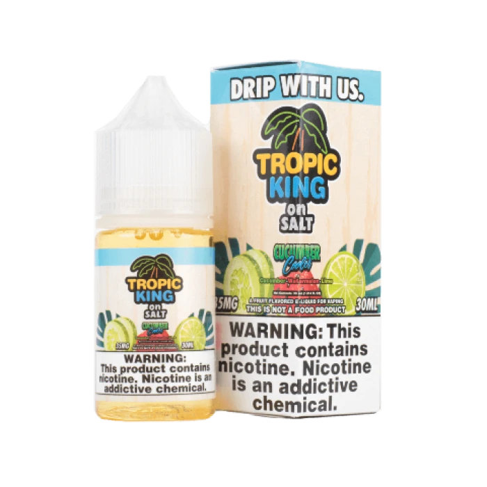 TROPIC KING ON SALT - CUCUMBER COOLER - 30ML TROPIC KING ON SALT - CUCUMBER COOLER - 30ML