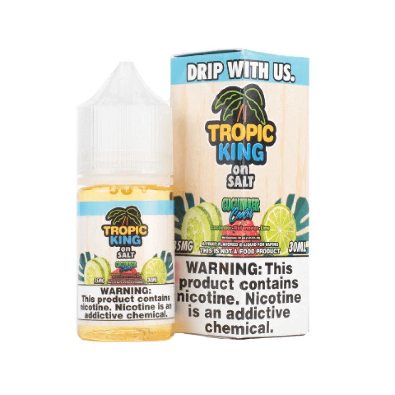 TROPIC KING ON SALT - CUCUMBER COOLER - 30ML TROPIC KING ON SALT - CUCUMBER COOLER - 30ML