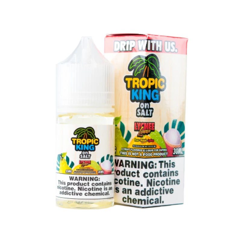 TROPIC KING ON SALT - LYCHEE LUAU - 30ML