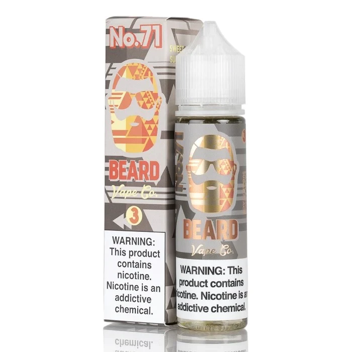 BEARD VAPE CO. - No. 71 PEACH GUMMY CANDY - 60ML
