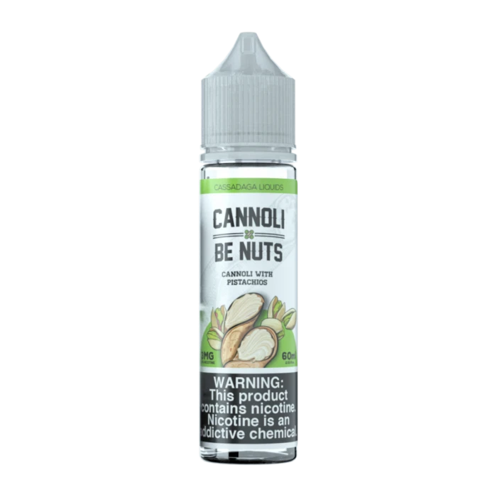 CASSADAGA LIQUIDS - CANNOLI BE NUTS - 60ML CASSADAGA LIQUIDS - CANNOLI BE NUTS - 60ML