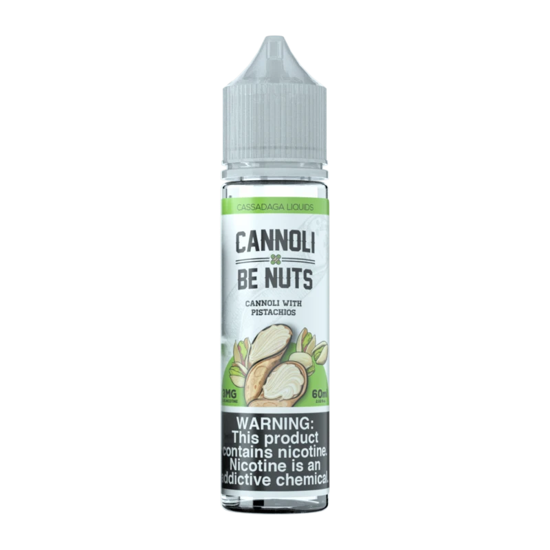 CASSADAGA LIQUIDS - CANNOLI BE NUTS - 60ML CASSADAGA LIQUIDS - CANNOLI BE NUTS - 60ML
