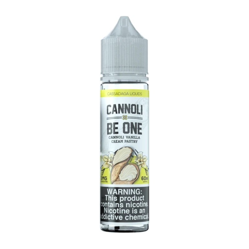 CASSADAGA LIQUIDS - CANNOLI BE ONE - 60ML CASSADAGA LIQUIDS - CANNOLI BE ONE - 60ML