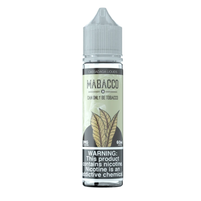 CASSADAGA LIQUIDS - MABACCO - 60ML CASSADAGA LIQUIDS - MABACCO - 60ML
