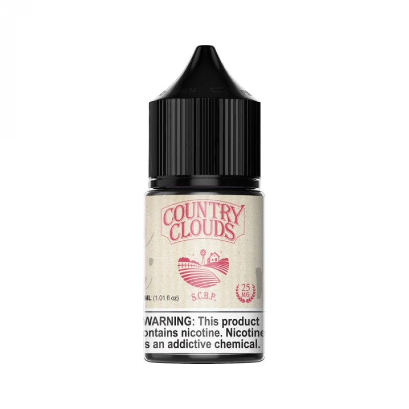 COUNTRY CLOUDS SALT - STRAWBERRY CORNBREAD PUDDING (S.C.B.P) - 30ML