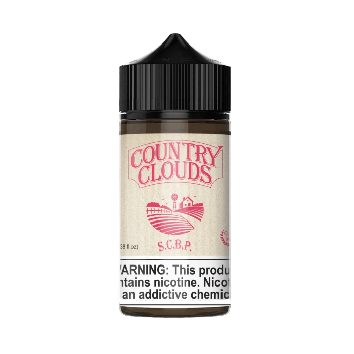 COUNTRY CLOUDS - STRAWBERRY CORNBREAD PUDDING (S.C.B.P) - 100ML COUNTRY CLOUDS - STRAWBERRY CORNBREAD PUDDING (S.C.B.P) - 100ML