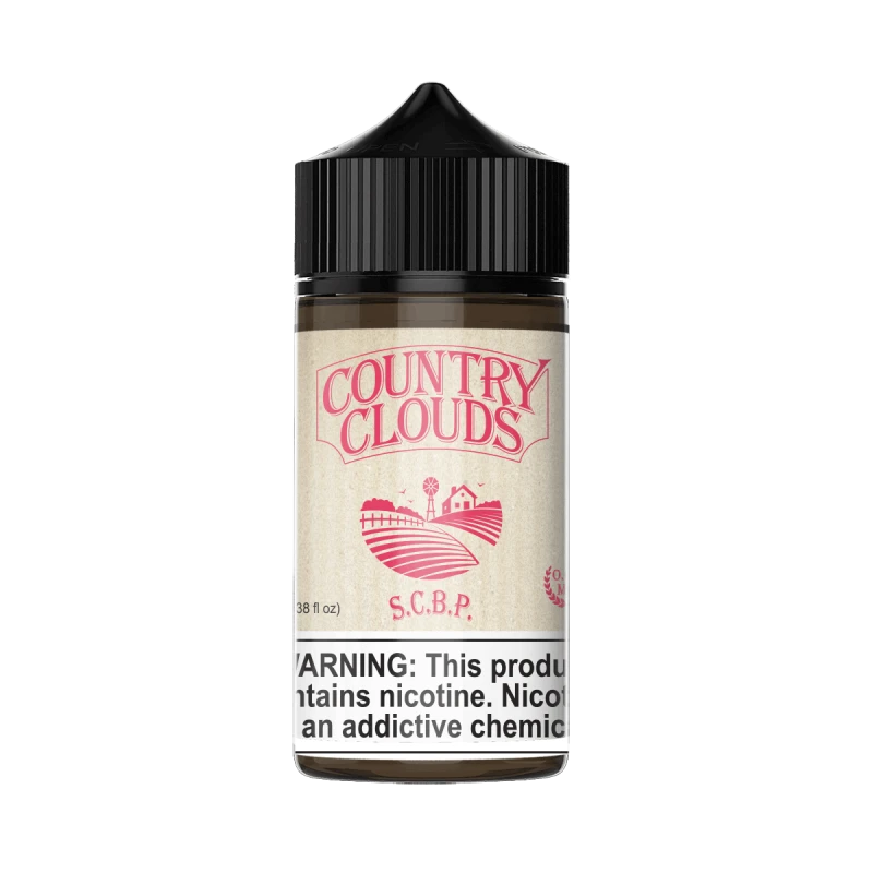 COUNTRY CLOUDS - STRAWBERRY CORNBREAD PUDDING (S.C.B.P) - 100ML COUNTRY CLOUDS - STRAWBERRY CORNBREAD PUDDING (S.C.B.P) - 100ML