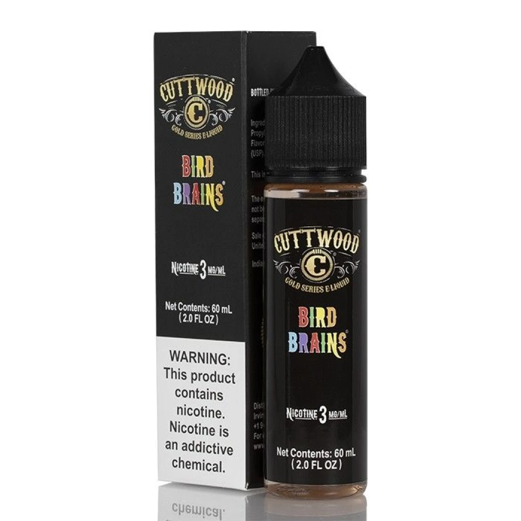CUTTWOOD E-LIQUIDS - BIRD BRAINS - 60ML
