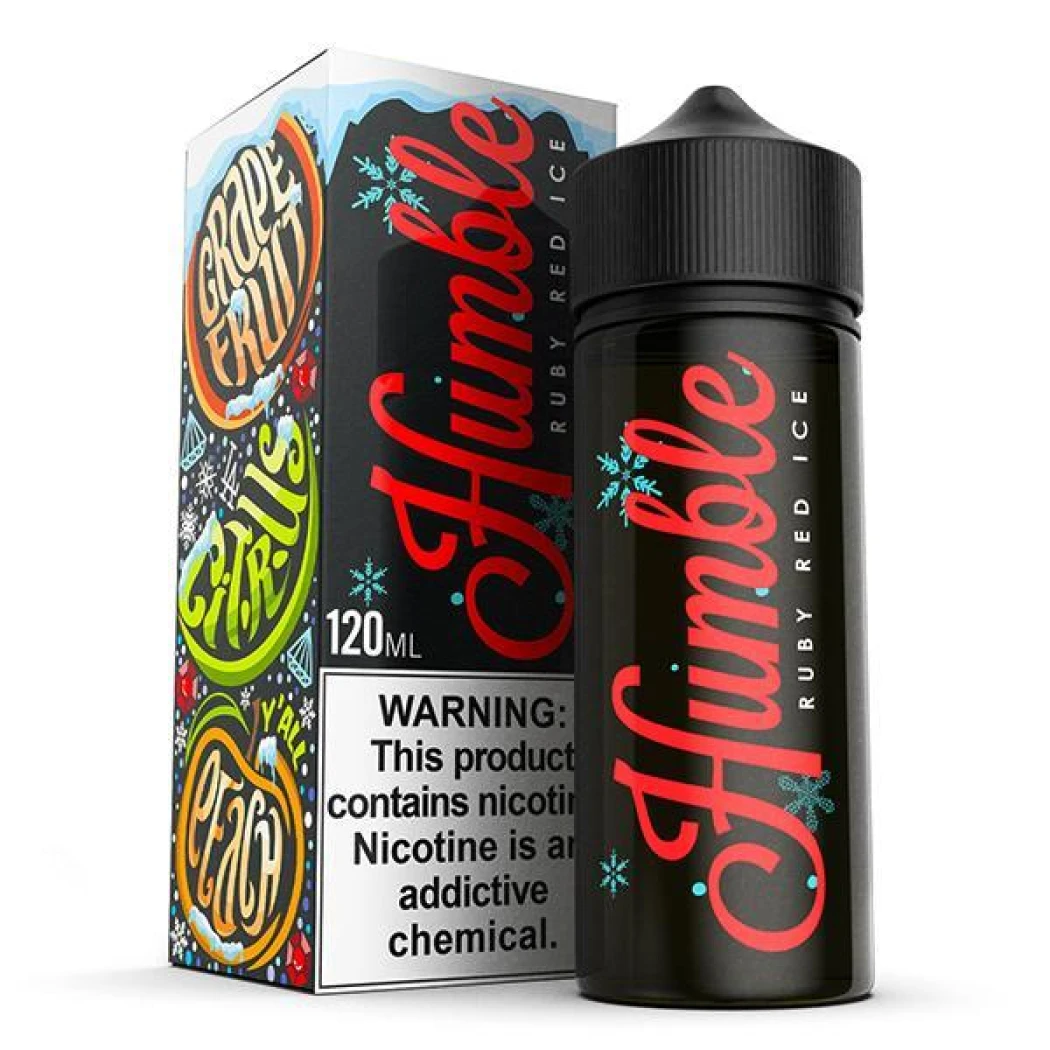 HUMBLE JUICE CO. - RUBY RED "GRAPEFRUIT PEACH ICE" - 120ML