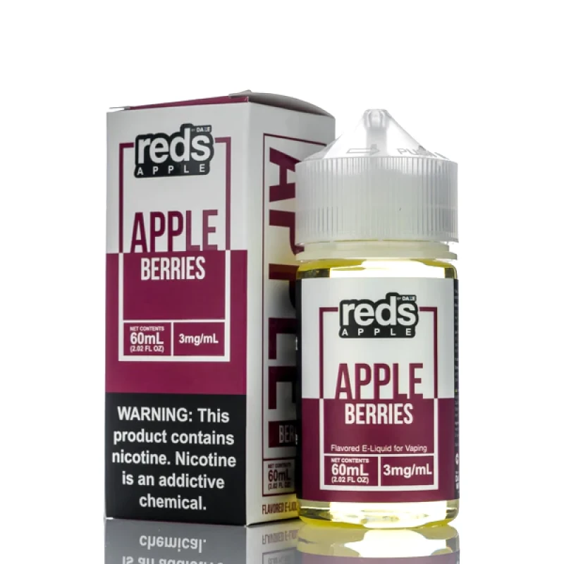 REDS 7DAZE APPLE JUICE - BERRIES - 60ML