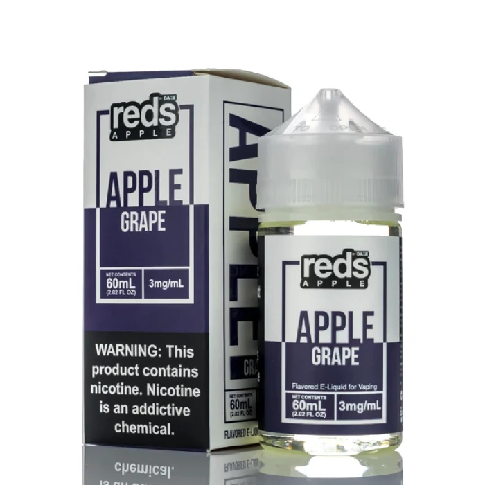 REDS 7DAZE APPLE JUICE - GRAPE - 60ML