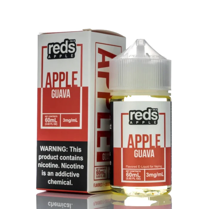 REDS 7DAZE APPLE JUICE - GUAVA - 60ML
