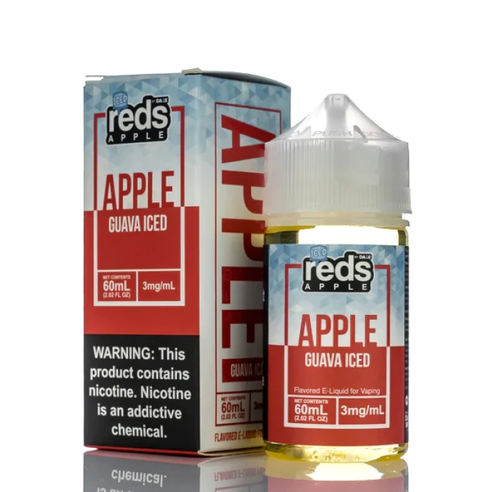 REDS 7DAZE APPLE JUICE - GUAVA ICE - 60ML