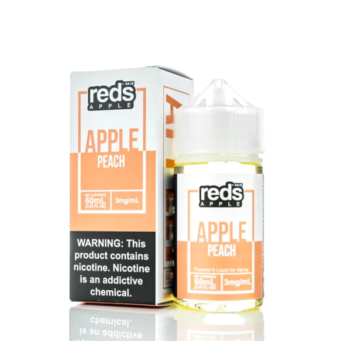 REDS 7DAZE APPLE JUICE - PEACH - 60ML