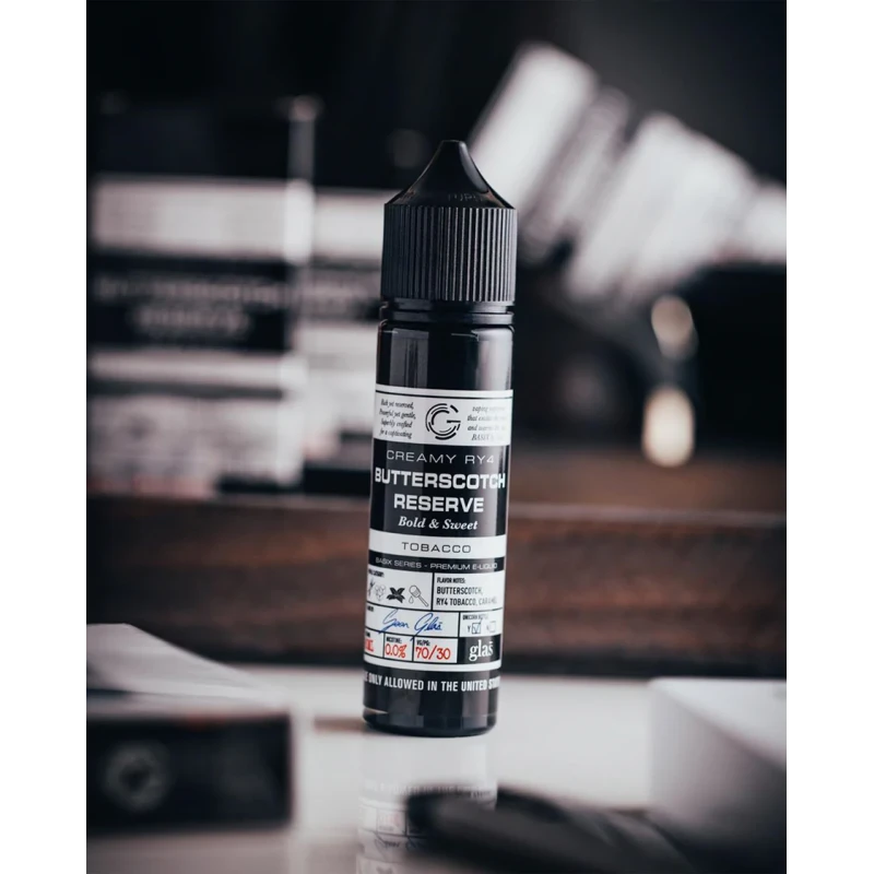 GLAS BASIX BSX SERIES - BUTTERSCOTCH RESERVE - 60ML GLAS BASIX BSX SERIES - BUTTERSCOTCH RESERVE - 60ML