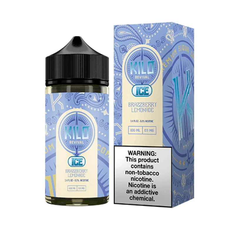 KILO REVIVAL TFN - BRAZZBERRY LEMONADE ICE - 100ML KILO REVIVAL TFN - BRAZZBERRY LEMONADE ICE - 100ML