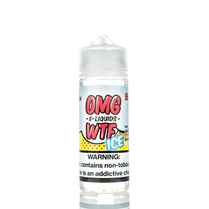OMG E-LIQUID BY KILO TFN - WTF ICE STRAWBERRY SOURBELT - 120ML