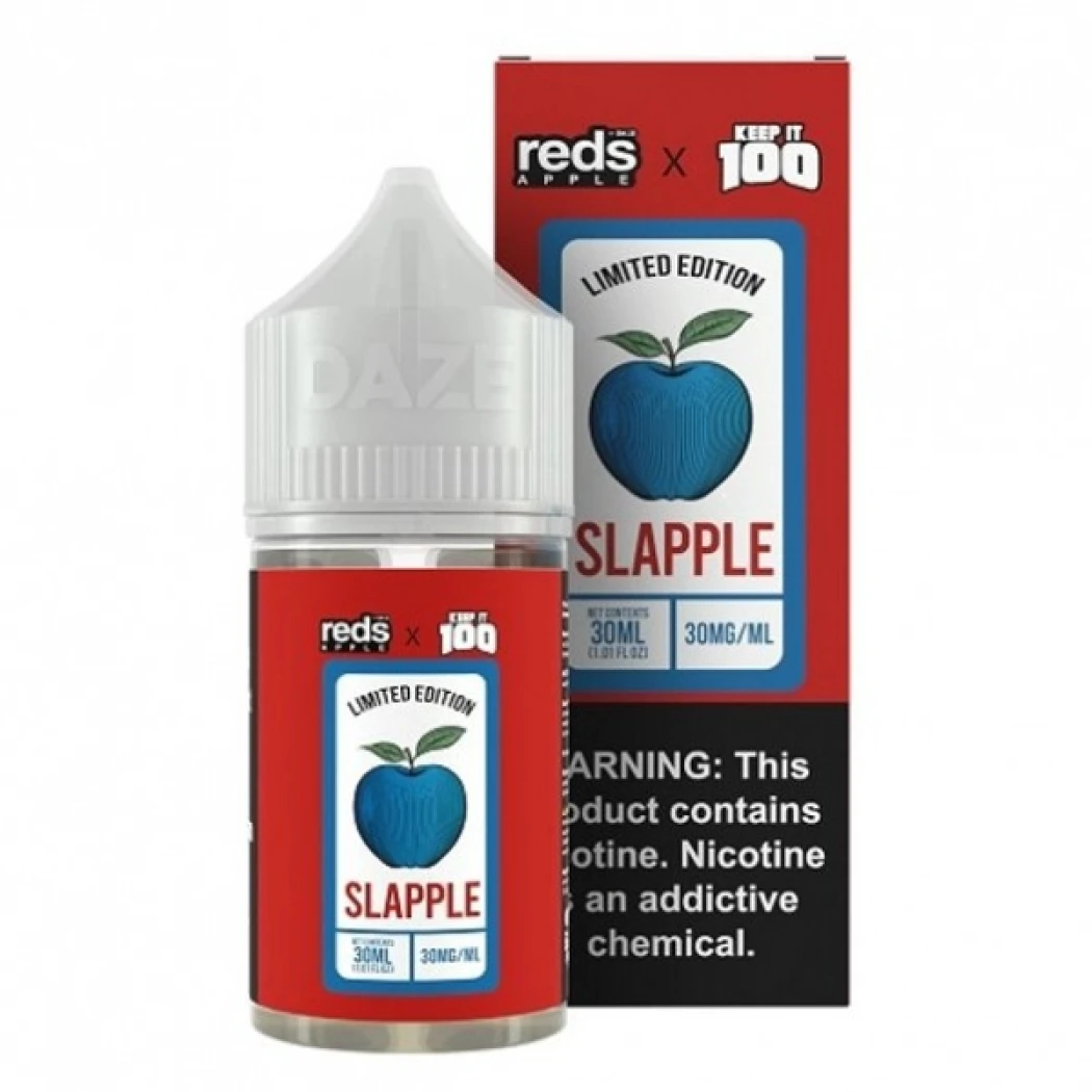7DAZE X KEEP IT 100 - SLAPPLE - 30ML