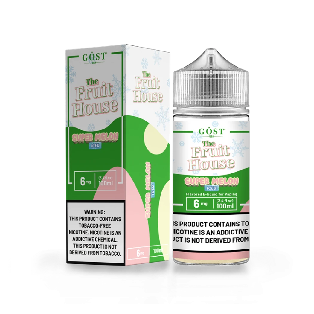 THE FRUIT HOUSE BY GOST VAPOR - SUPER MELON ICE - 100ML