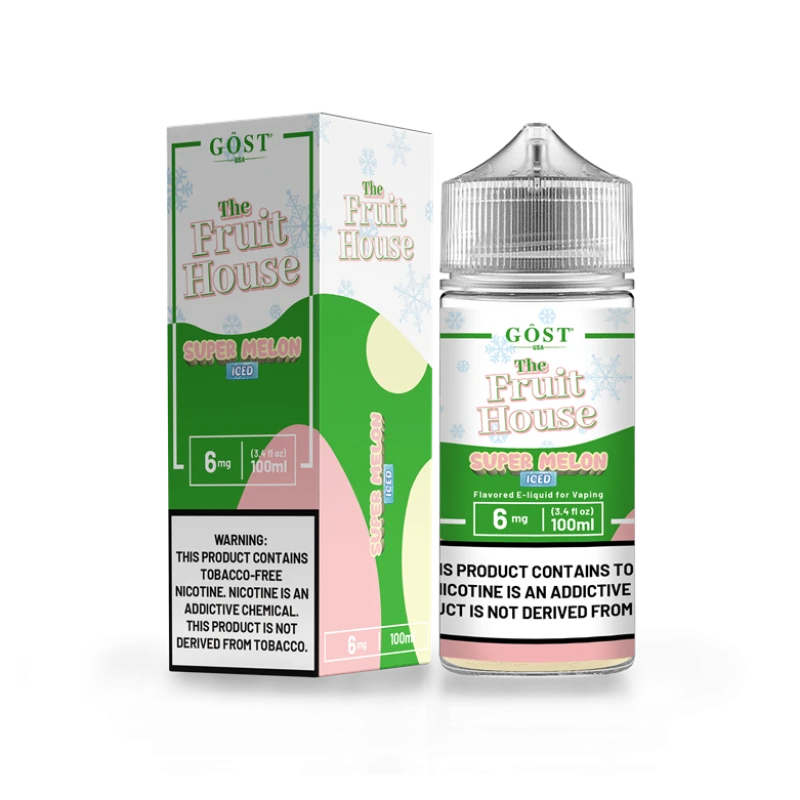 THE FRUIT HOUSE BY GOST VAPOR - SUPER MELON ICE - 100ML