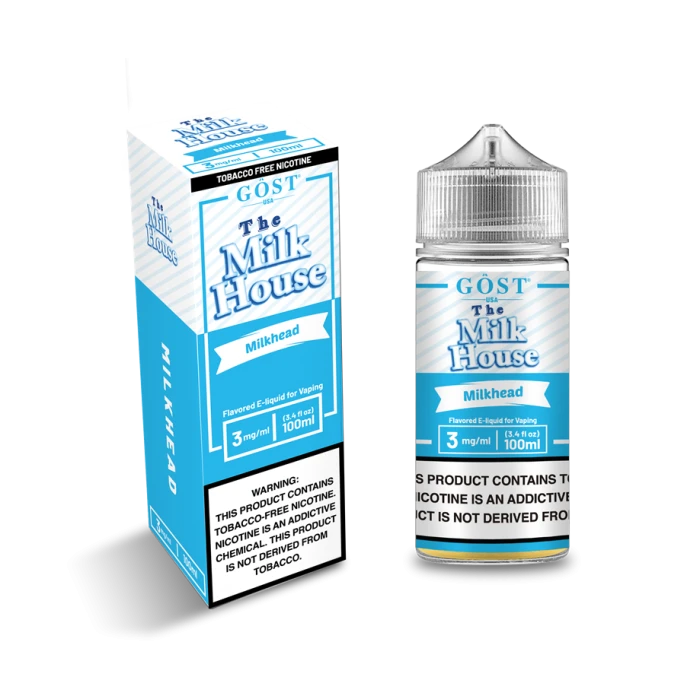 THE MILK HOUSE BY GOST VAPOR - MILKHEAD - 100ML