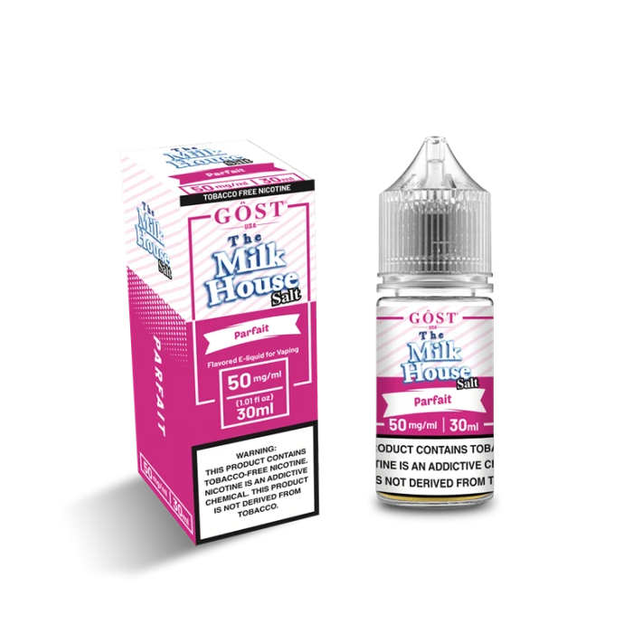 The Milk House Salt by GOST Vapor - Parfait Salt - 30ml The Milk House Salt by GOST Vapor - Parfait Salt - 30ml