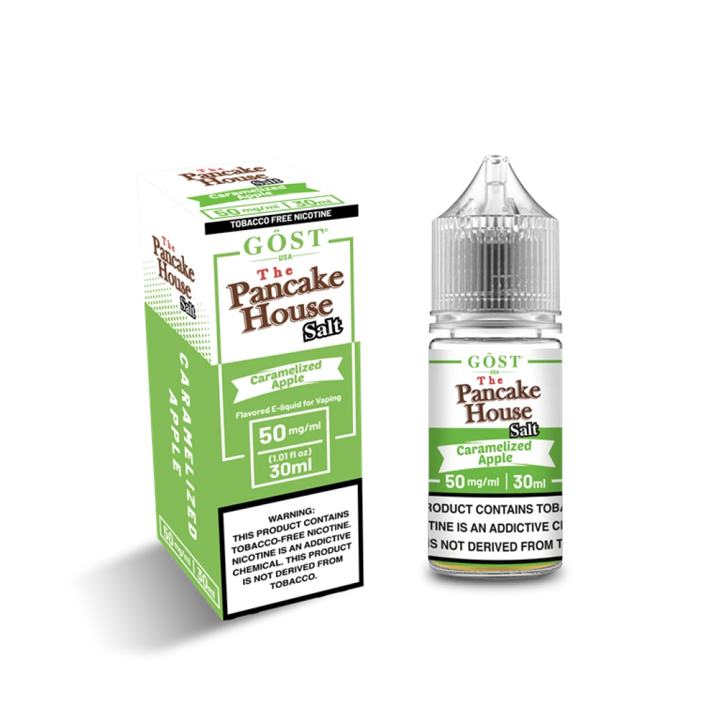 THE PANCAKE HOUSE SALT BY GOST VAPOR - CARAMELIZED APPLE SALT - 30ML