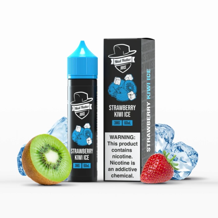 Mad Hatter - Strawberry Kiwi Ice - 60ml