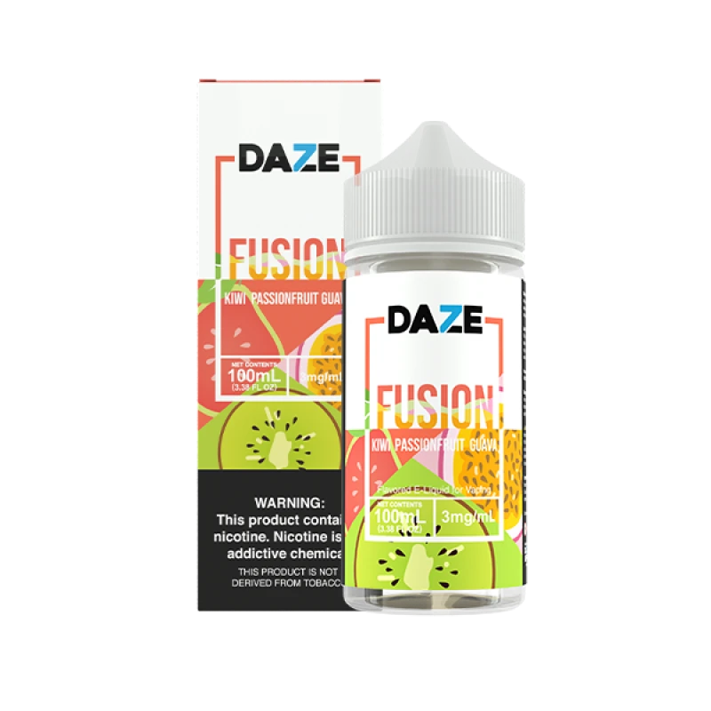 7Daze Fusion TFN - Kiwi Passionfruit Guava - 100ml 7Daze Fusion TFN - Kiwi Passionfruit Guava - 100ml