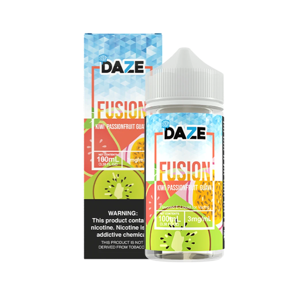7DAZE FUSION TFN - KIWI PASSIONFRUIT GUAVA ICED - 100ML
