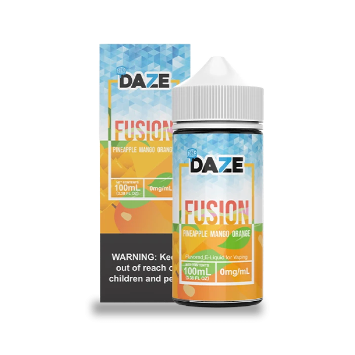 7DAZE FUSION TFN - PINEAPPLE MANGO ORANGE ICED - 100ML