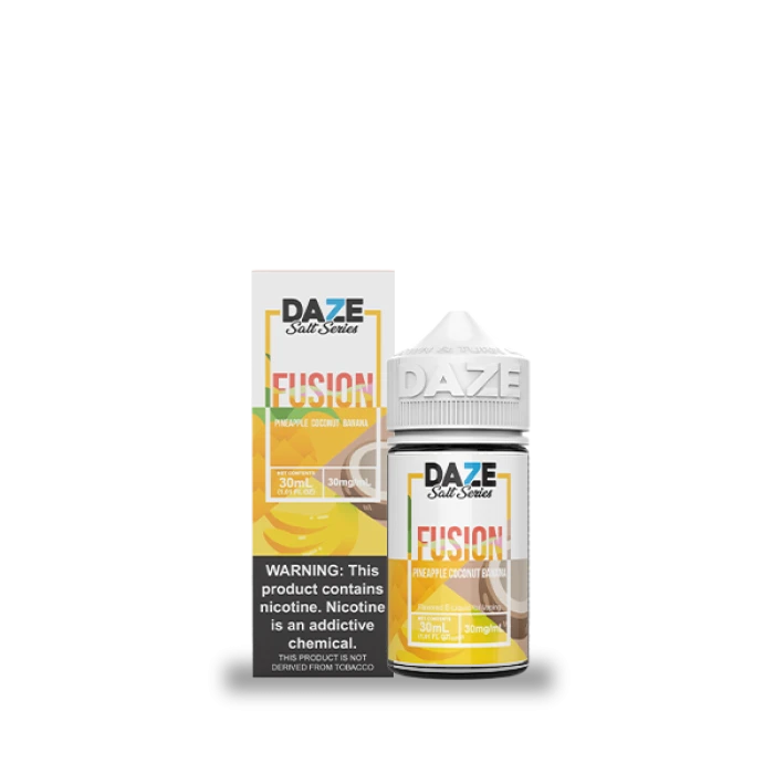 7DAZE FUSION TFN SALT - PINEAPPLE COCONUT BANANA - 30ML