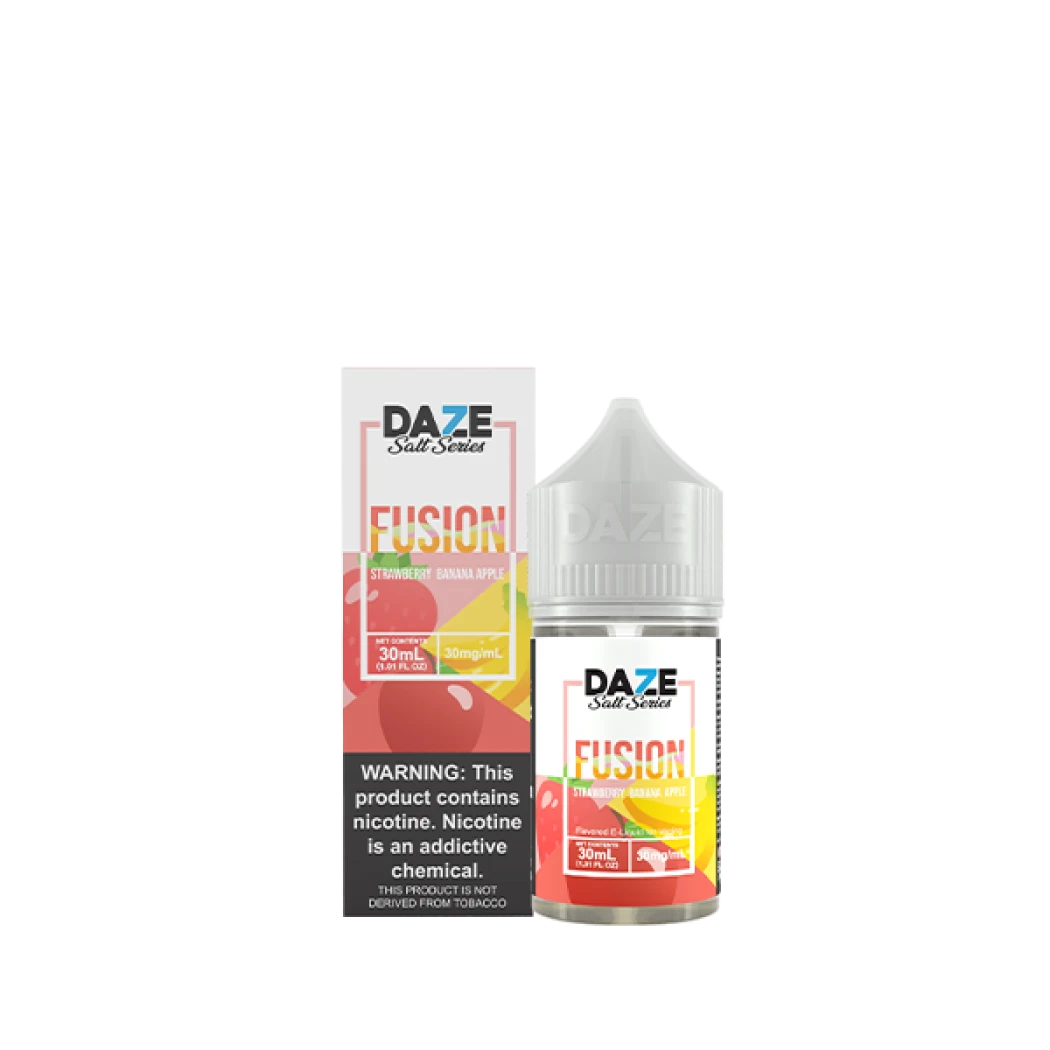 7DAZE FUSION TFN SALT - STRAWBERRY BANANA APPLE - 30ML