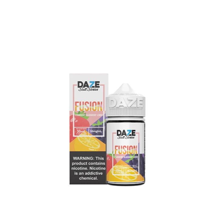7DAZE FUSION TFN SALT - STRAWBERRY BLACKBERRY LEMON - 30ML