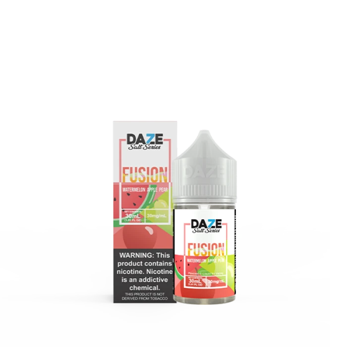 7DAZE FUSION TFN SALT - WATERMELON APPLE PEAR - 30ML