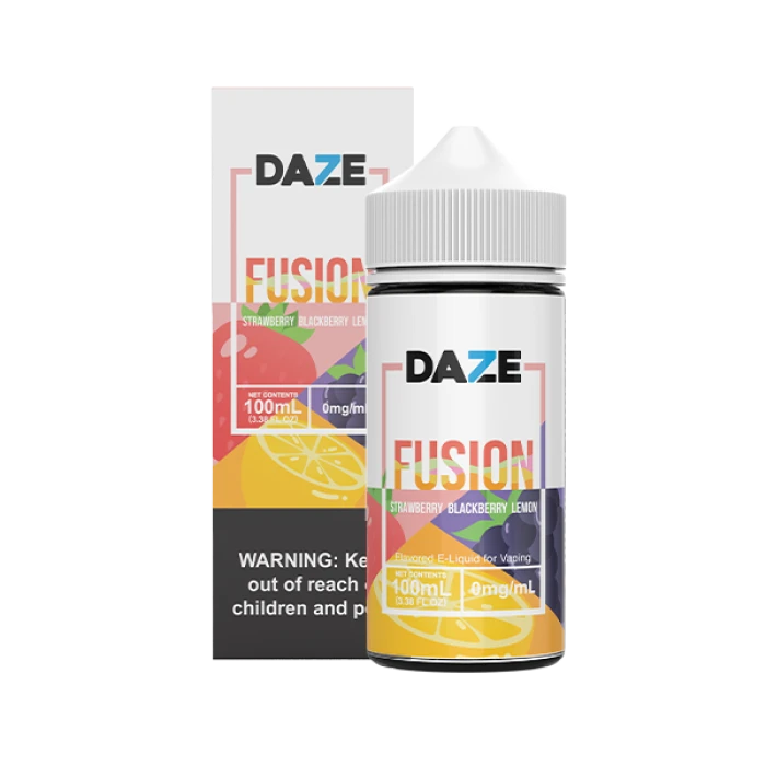 7DAZE FUSION TFN - STRAWBERRY BLACKBERRY LEMON - 100ML
