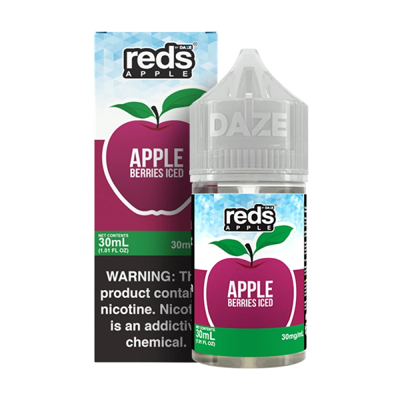 Reds 7Daze Salt Series - 7Daze Berries Iced - 30ml Reds 7Daze Salt Series - 7Daze Berries Iced - 30ml
